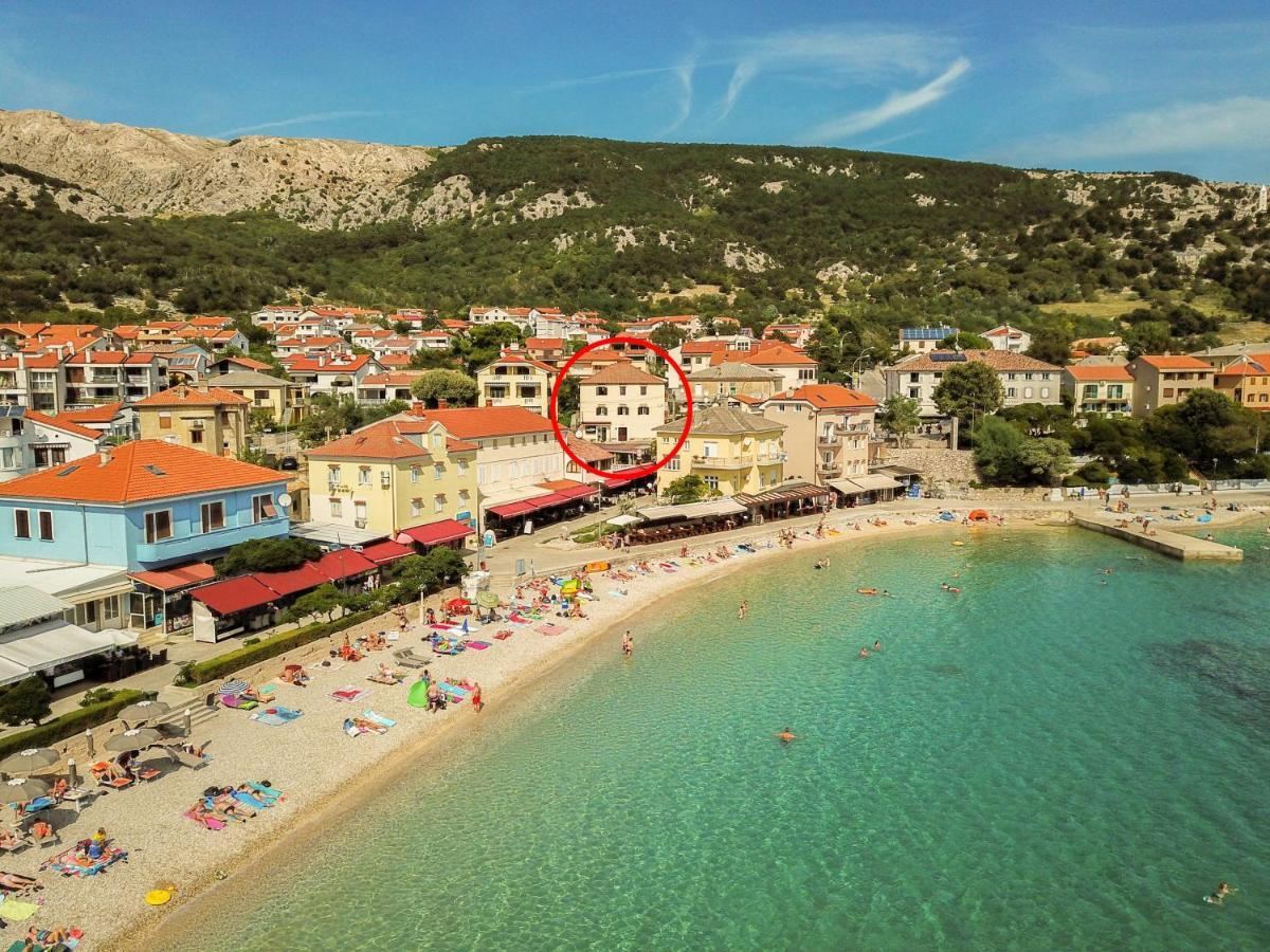 Apartments Marin With Sea View Baška Exterior foto