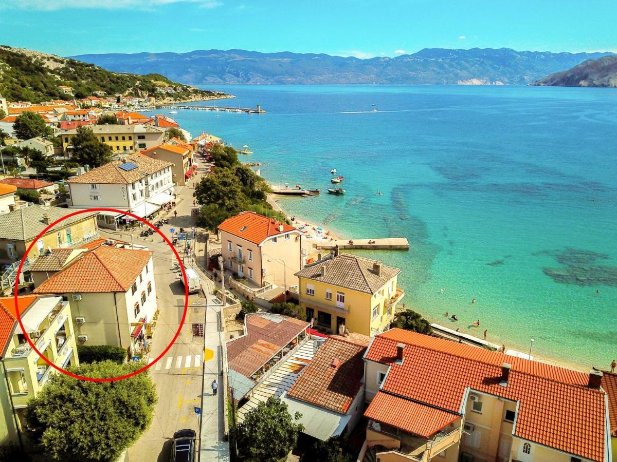 Apartments Marin With Sea View Baška Exterior foto